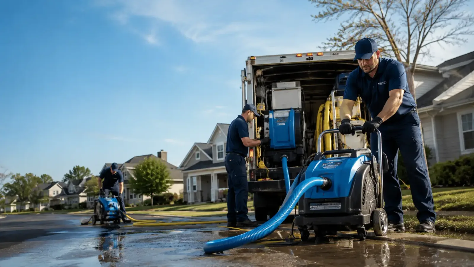 Flood Damage Cleanup in Harrisville, OH